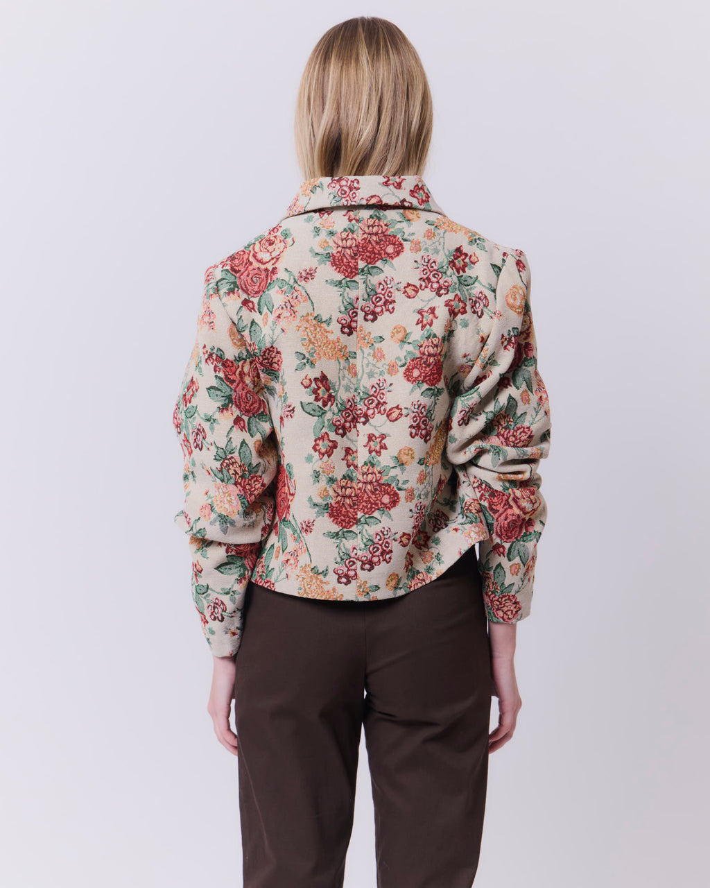 Chaqueta Flora Beige