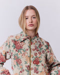 Bomber Flora Beige