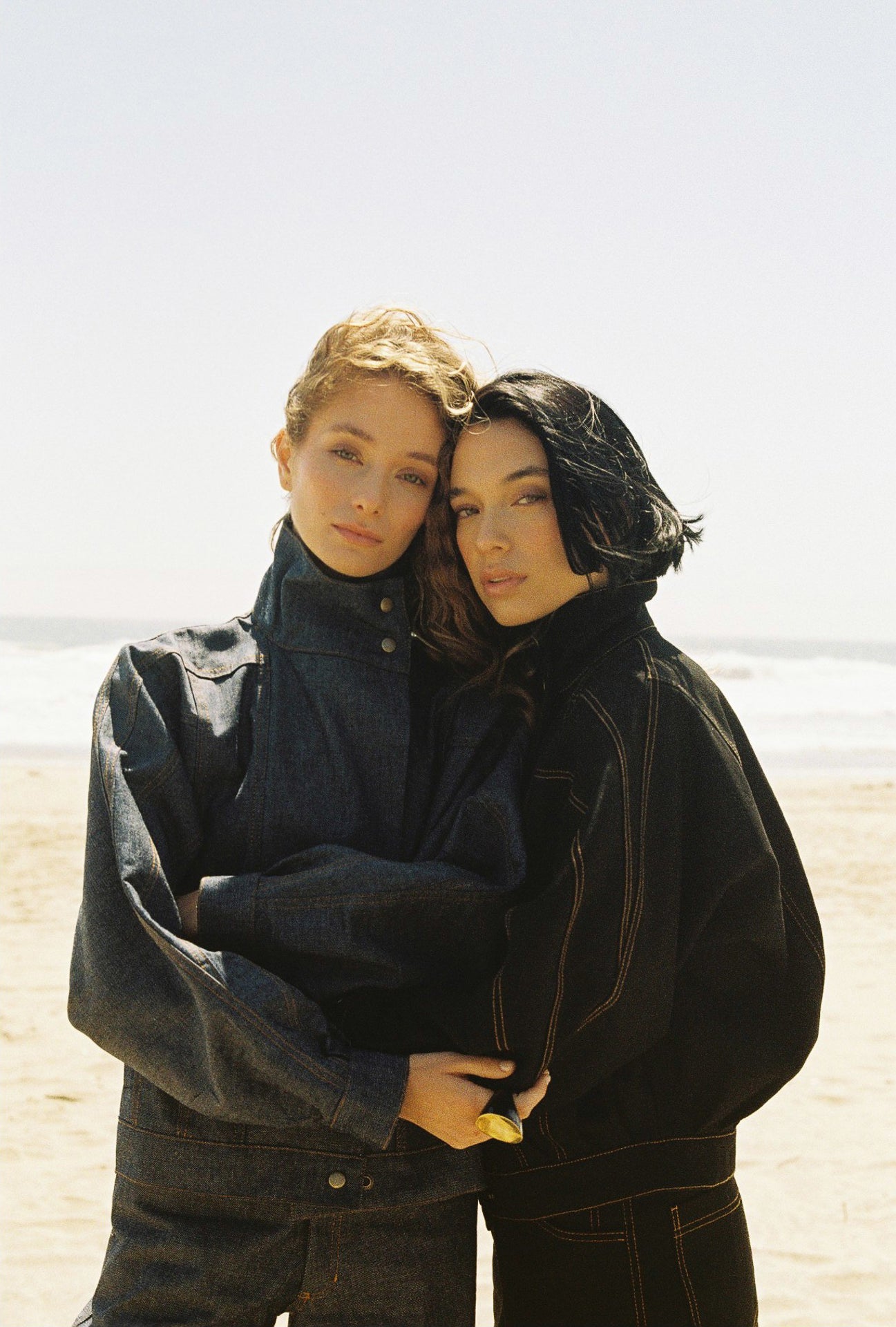 Bomber denim corteza