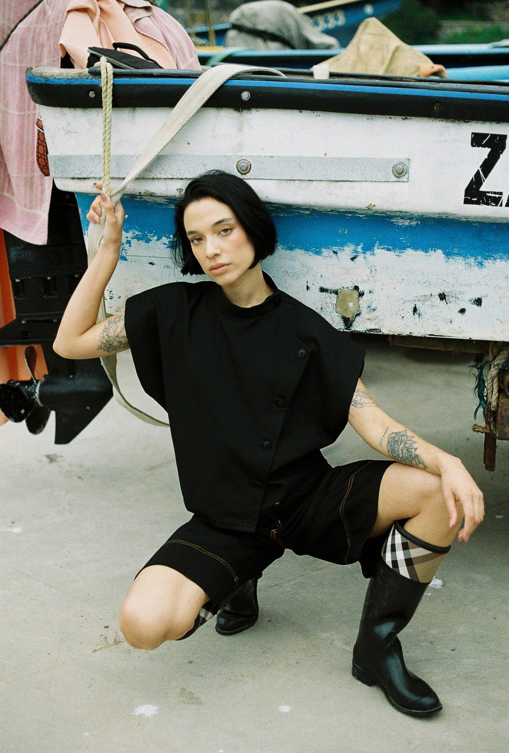 Chaqueta japo pulso black