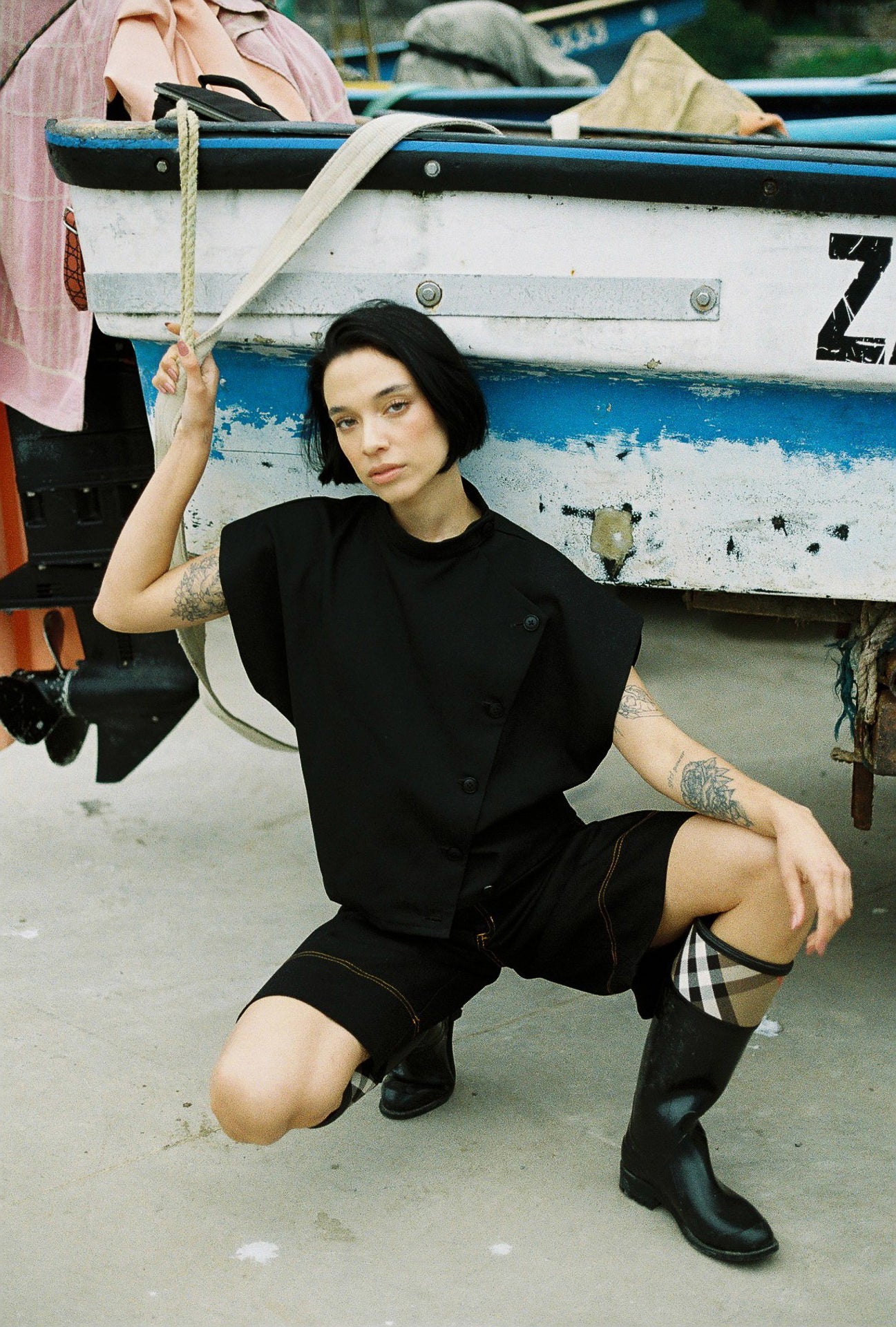 Chaqueta japo pulso black