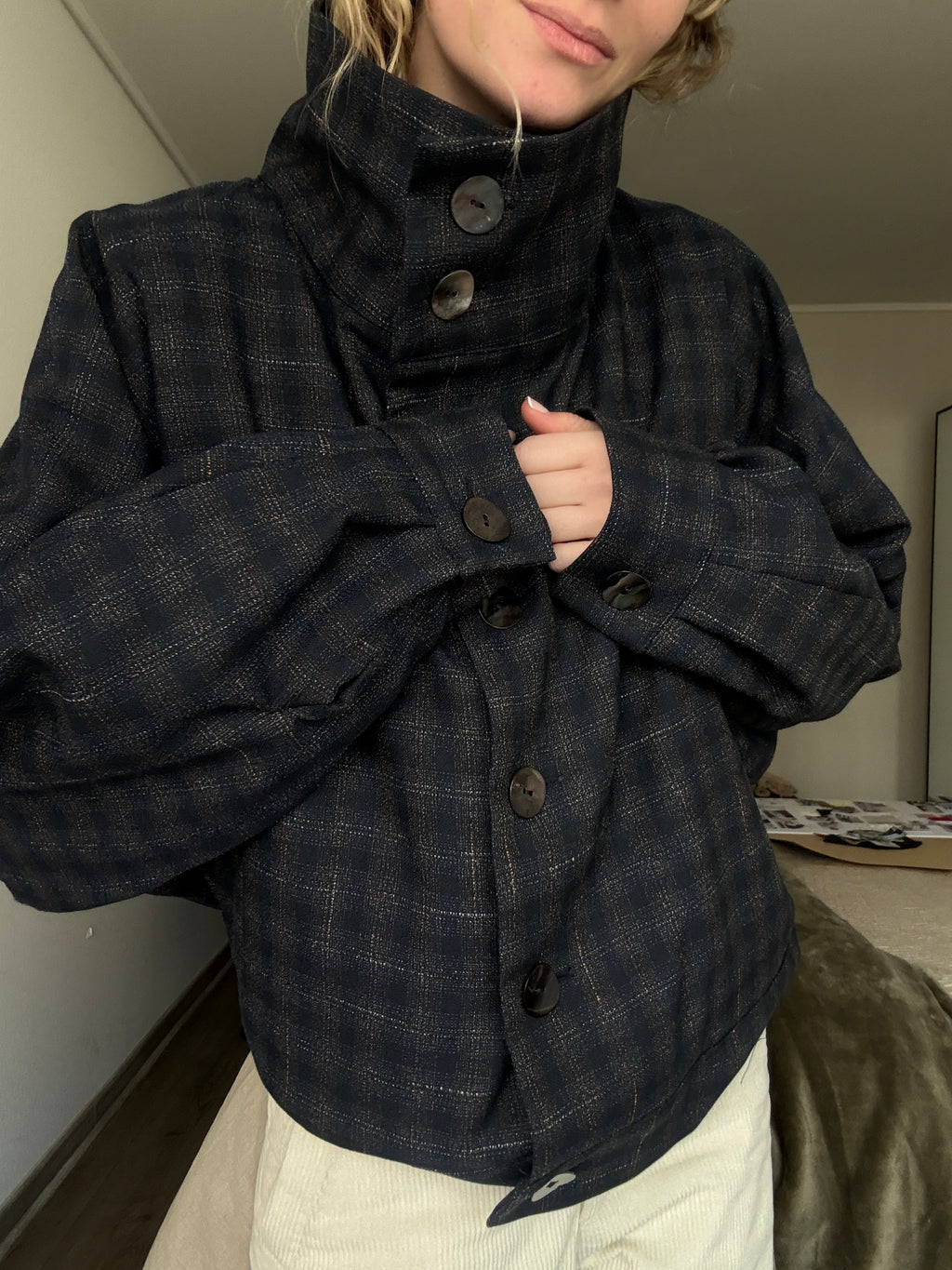 Bomber Índigo