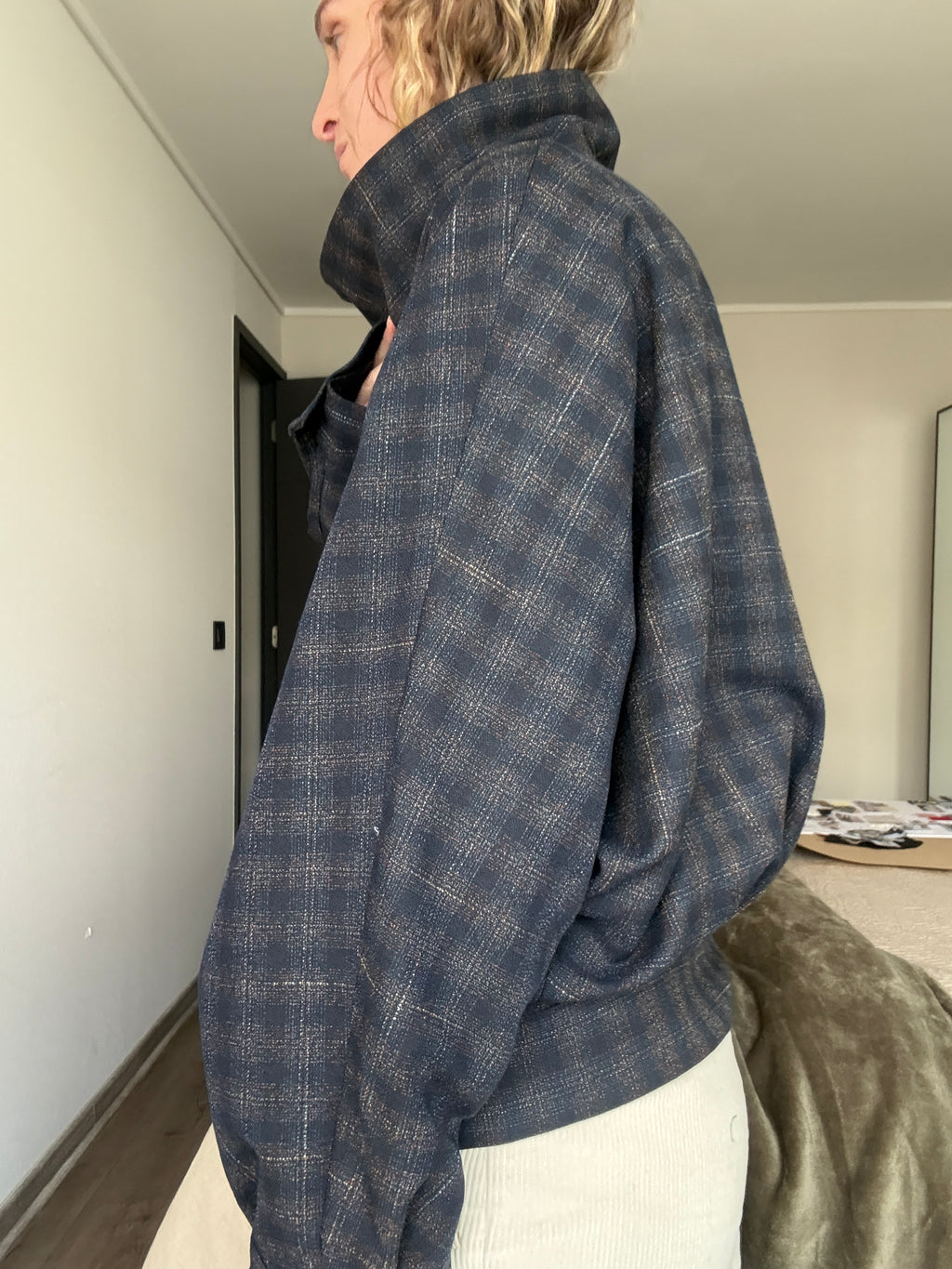 Bomber Índigo