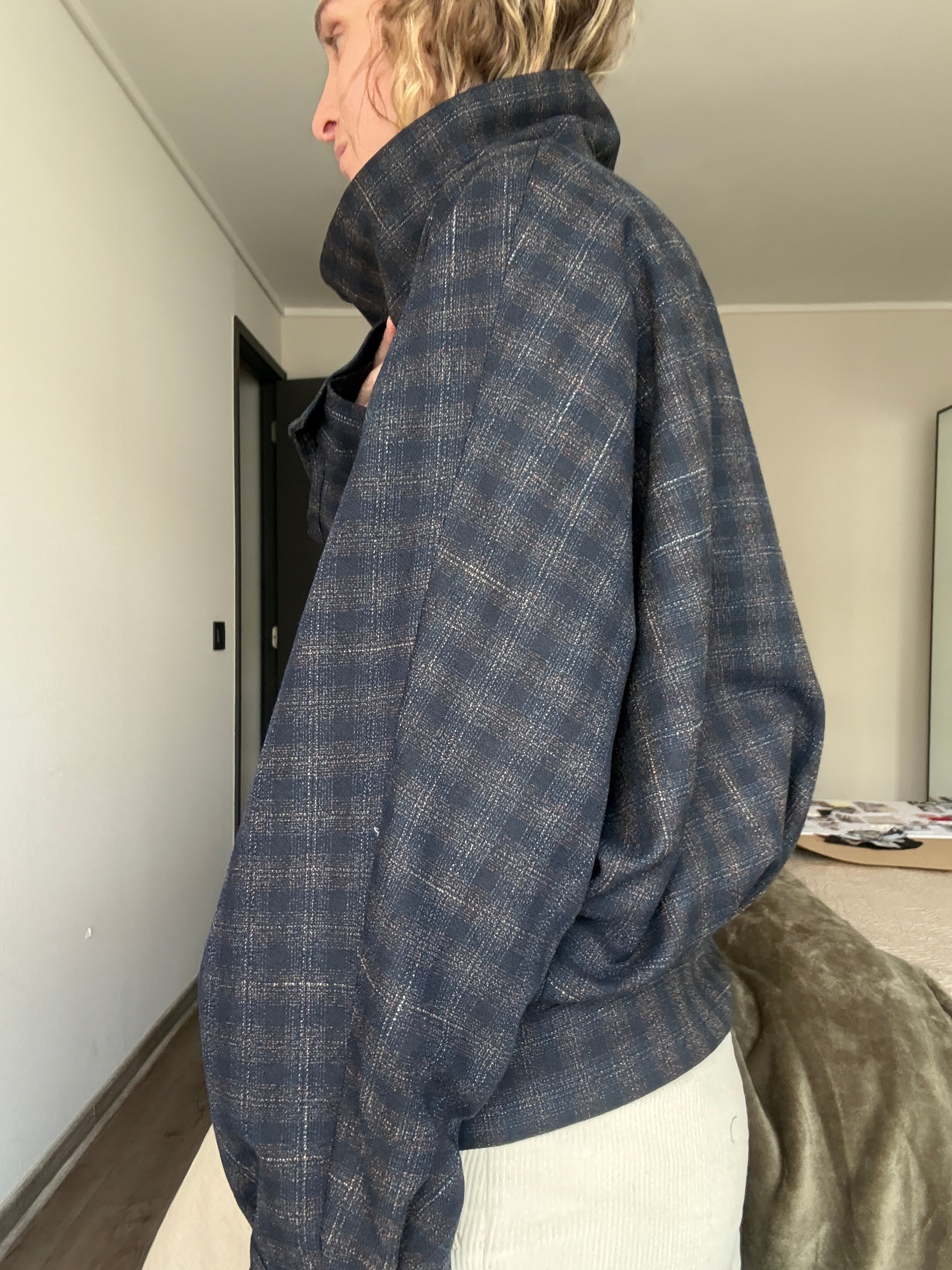 Bomber Índigo
