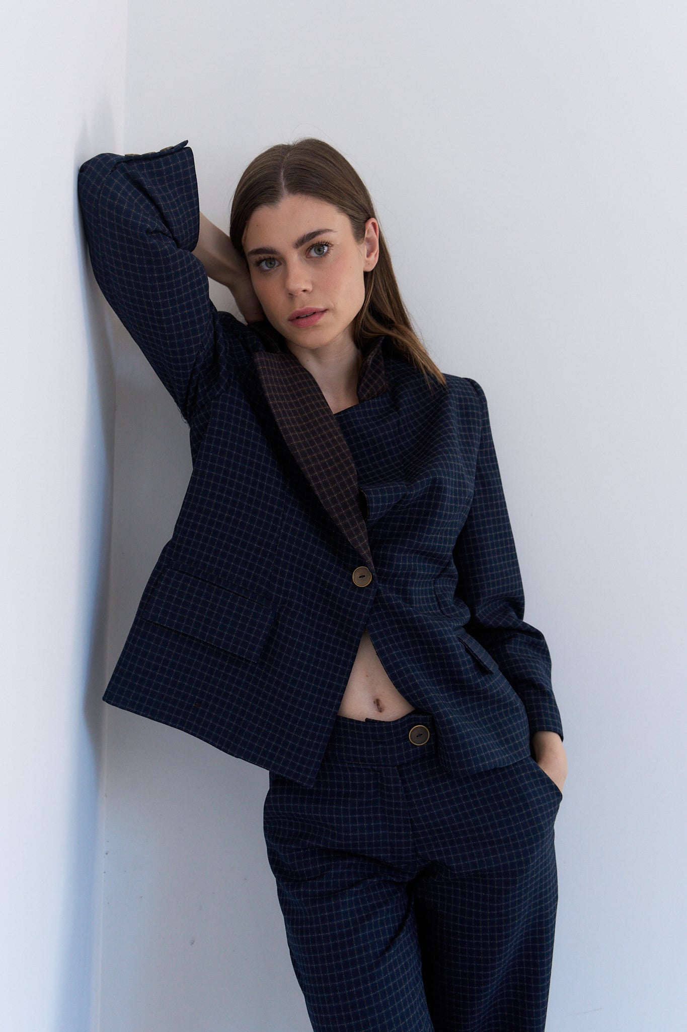 Blazer Cruce Índigo