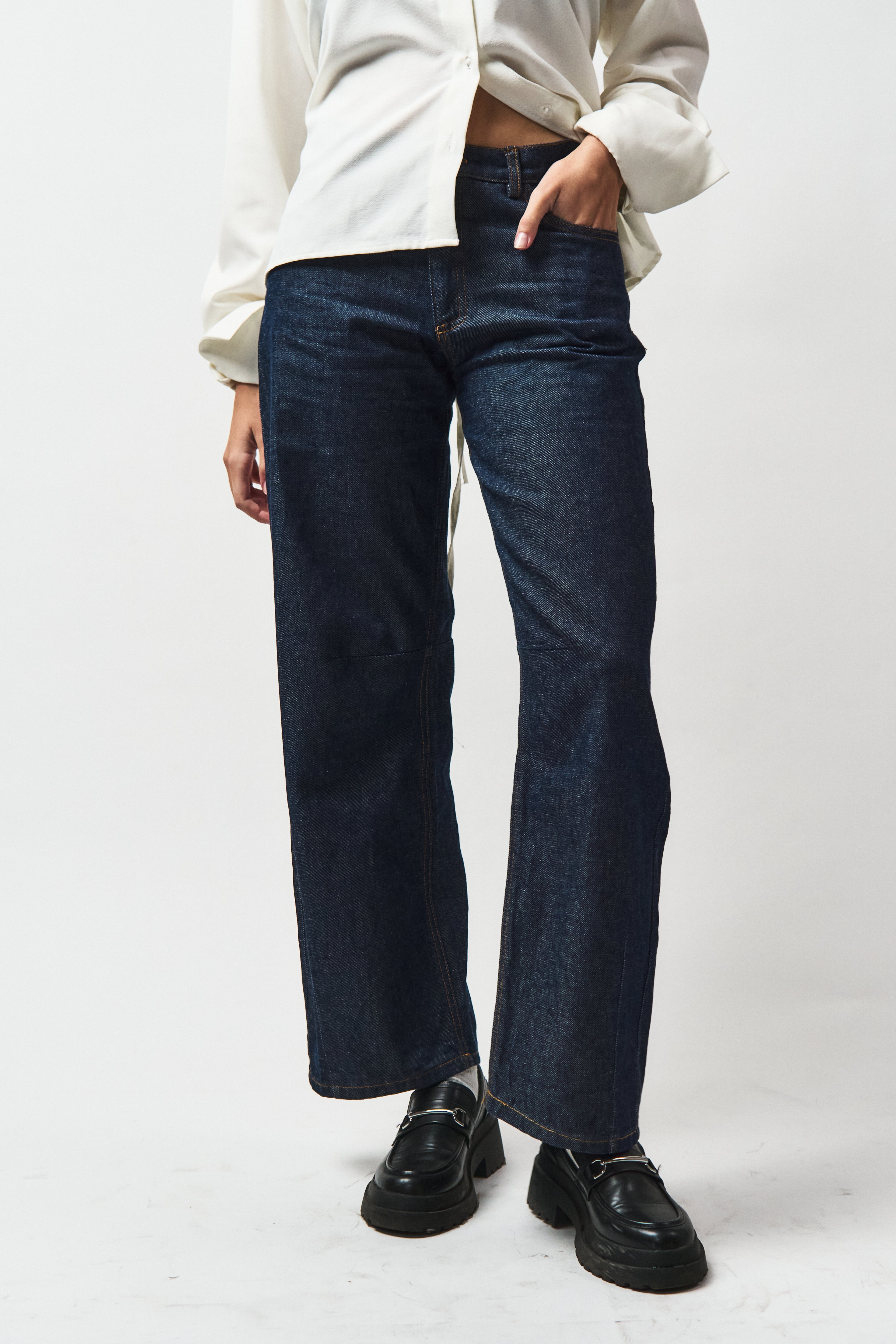 Pantalón denim raiz